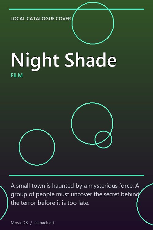 Night Shade poster