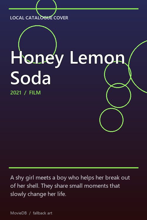 Honey Lemon Soda poster