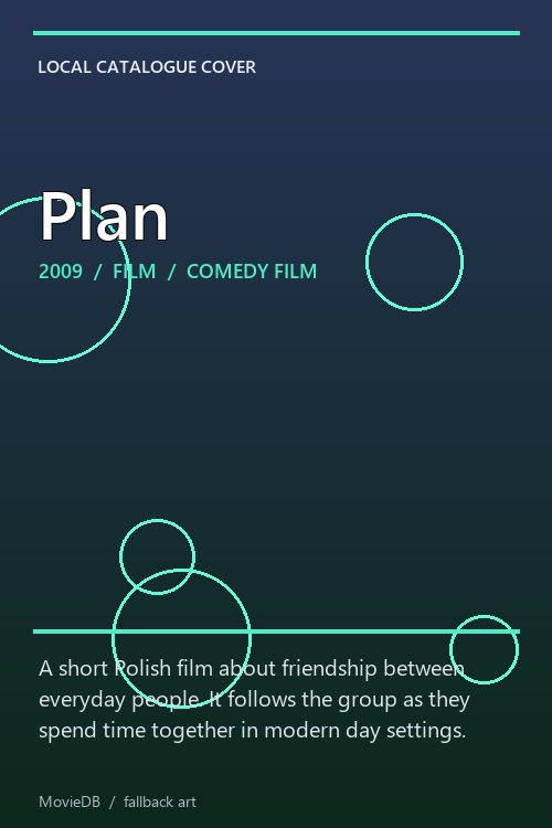 Plan poster