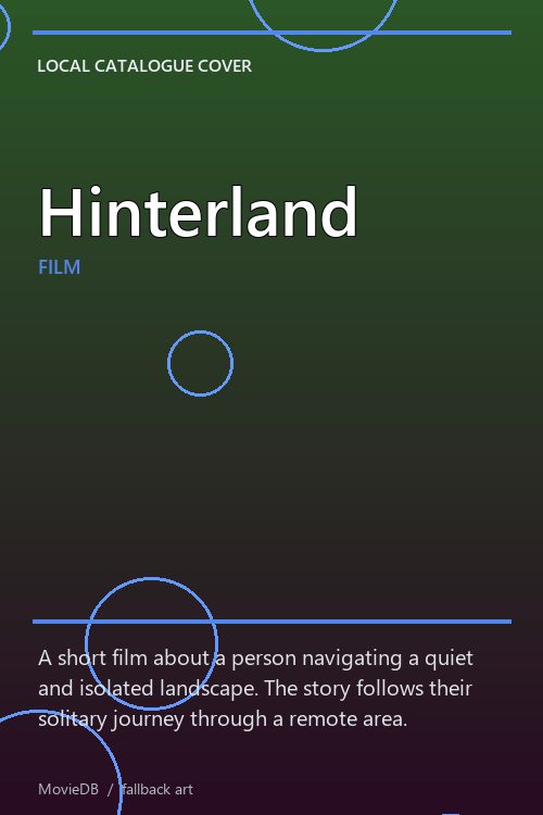 Hinterland poster