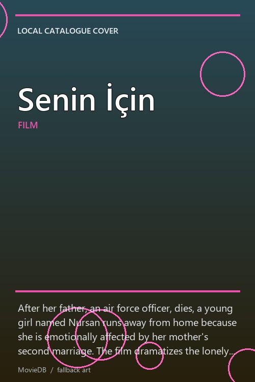 Senin İçin poster