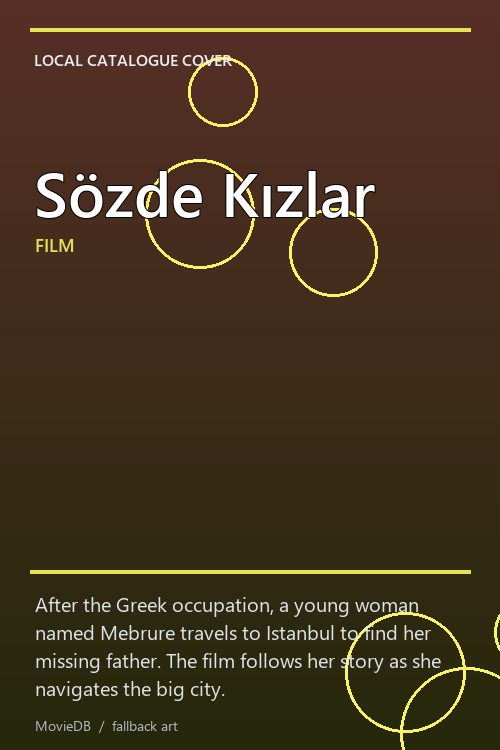 Sözde Kızlar poster