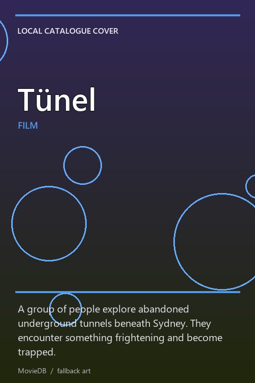 Tünel poster