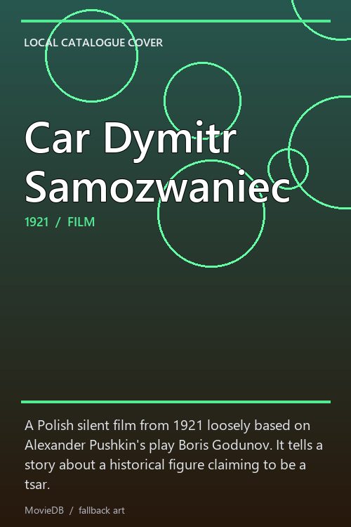 Car Dymitr Samozwaniec poster