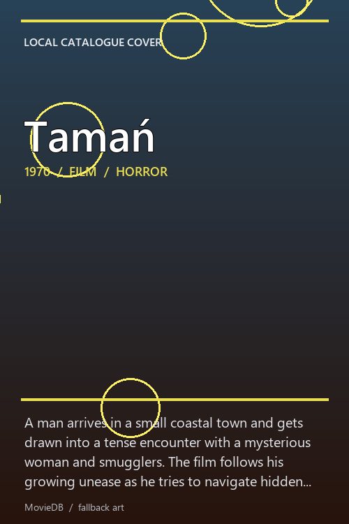 Tamań poster