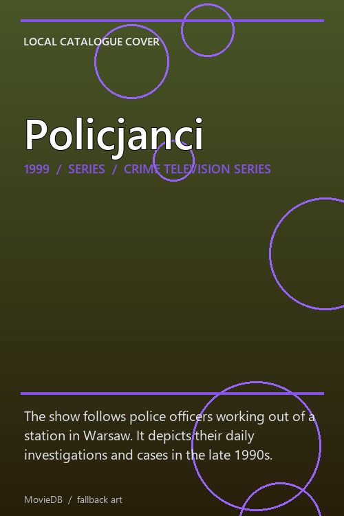Policjanci poster