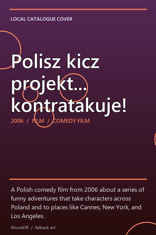 Polisz kicz projekt... kontratakuje! poster