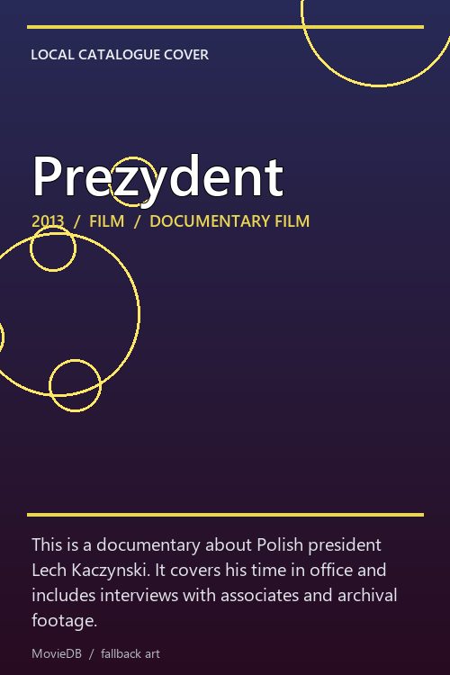 Prezydent poster
