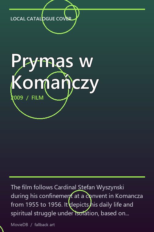 Prymas w Komańczy poster