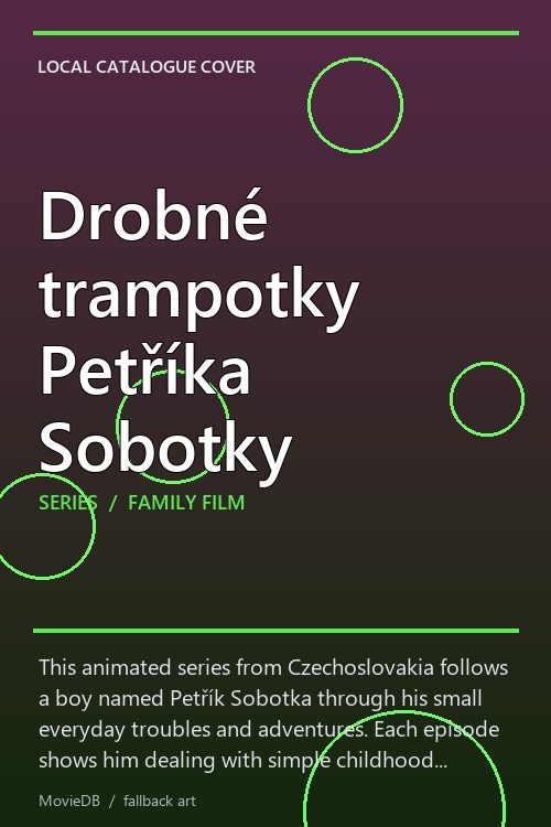 Drobné trampotky Petříka Sobotky poster