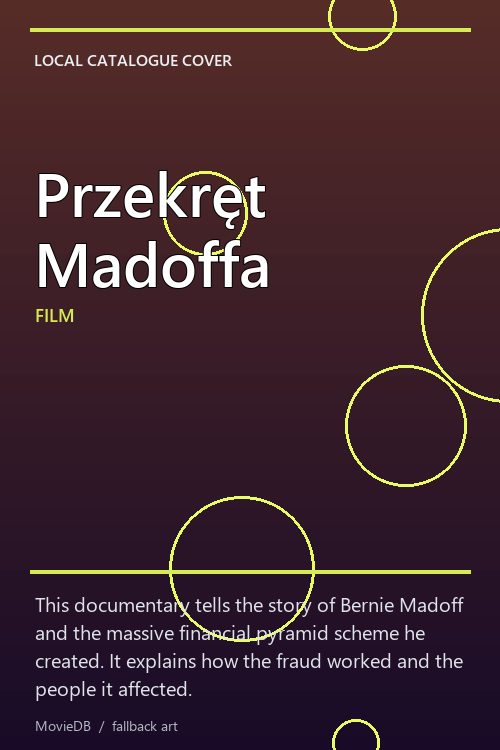 Przekręt Madoffa poster