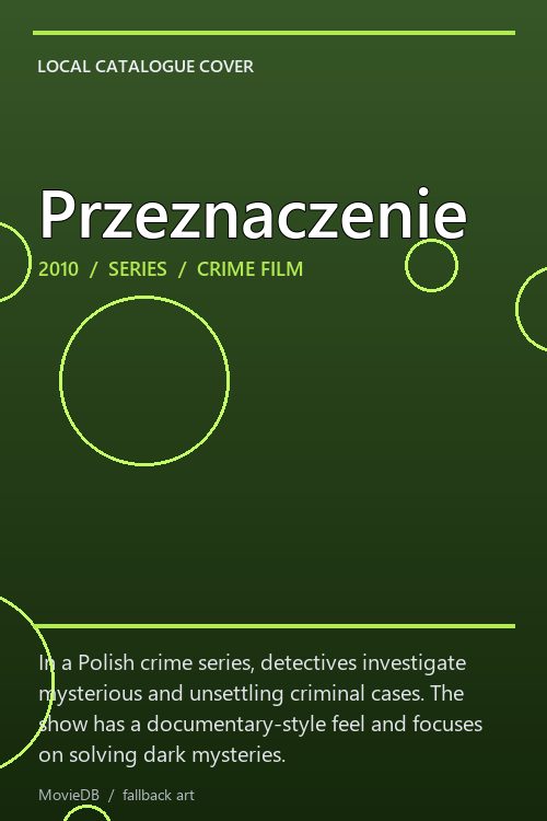 Przeznaczenie poster