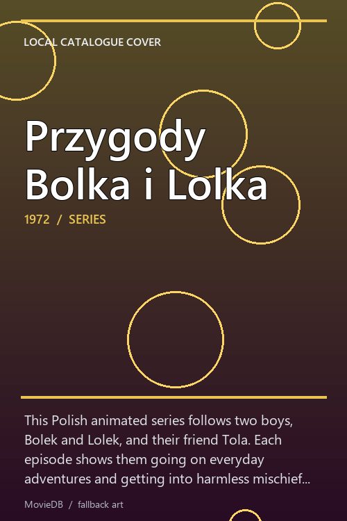 Przygody Bolka i Lolka poster