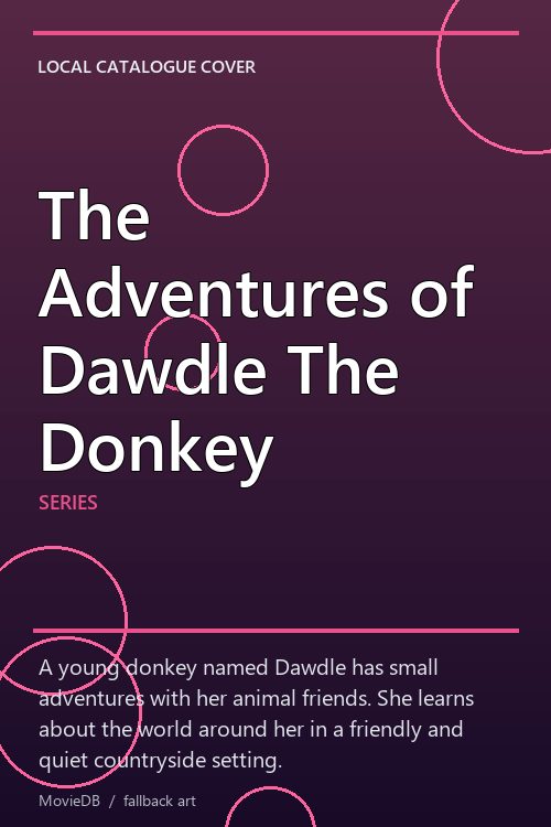 The Adventures of Dawdle The Donkey poster