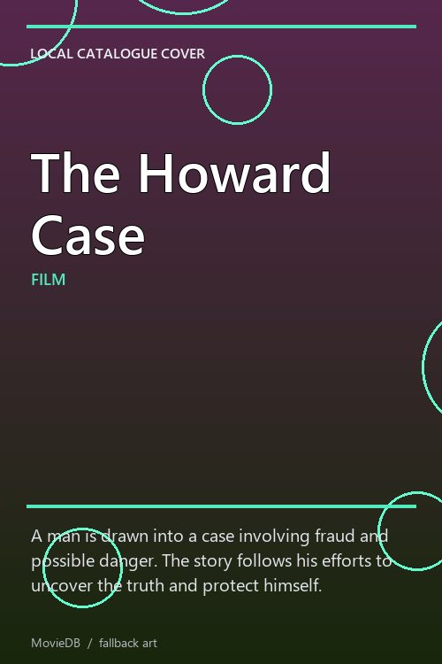The Howard Case poster