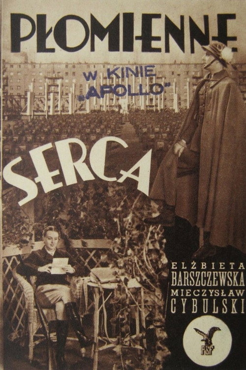 Płomienne serca poster