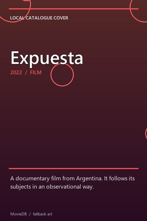 Expuesta poster
