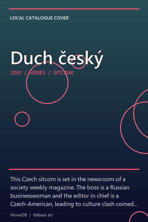 Duch český poster