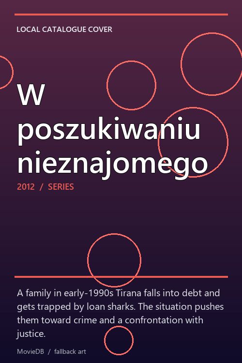 W poszukiwaniu nieznajomego poster