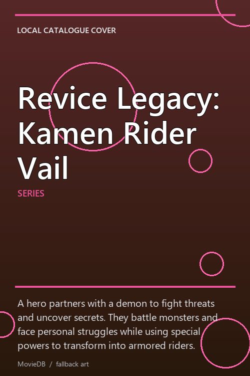 Revice Legacy: Kamen Rider Vail poster