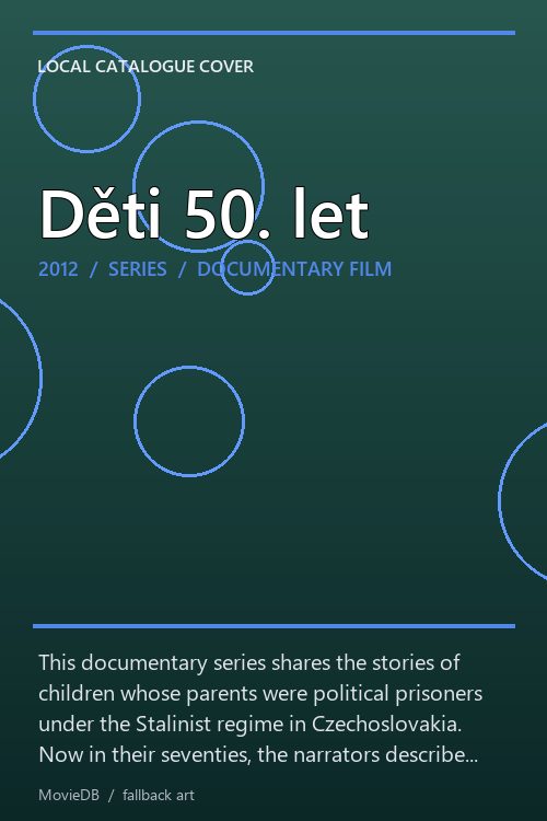 Děti 50. let poster