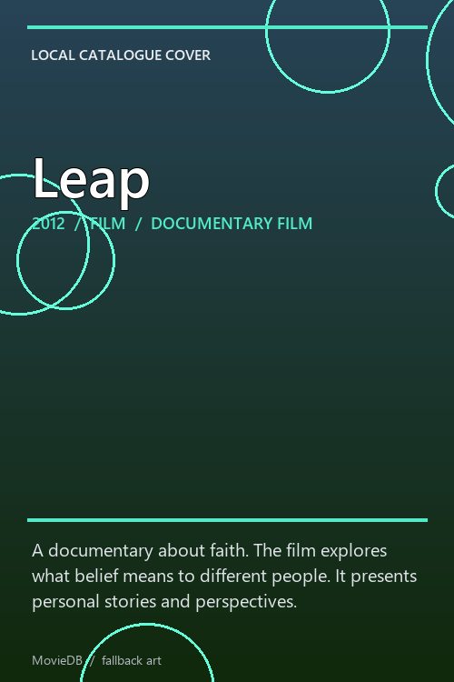 Leap poster