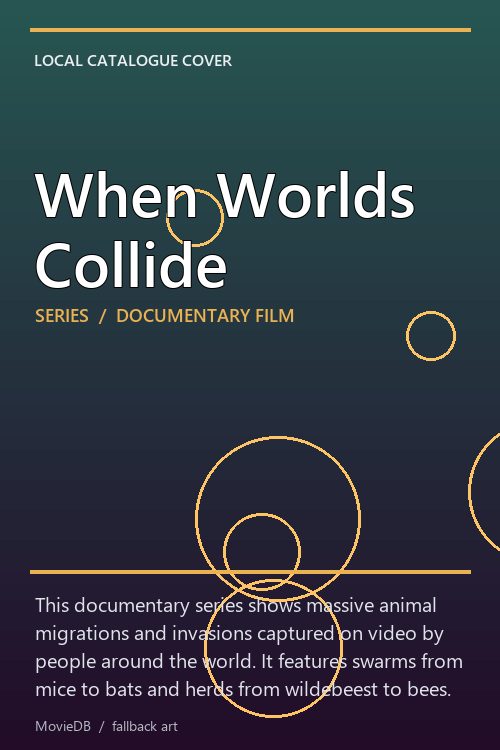 When Worlds Collide poster