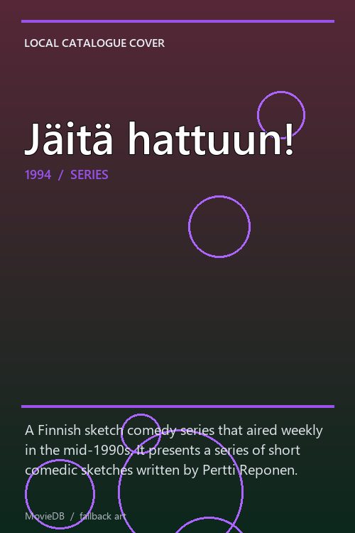 Jäitä hattuun! poster