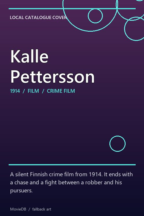 Kalle Pettersson poster