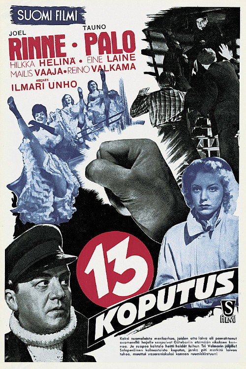 Kolmastoista koputus poster
