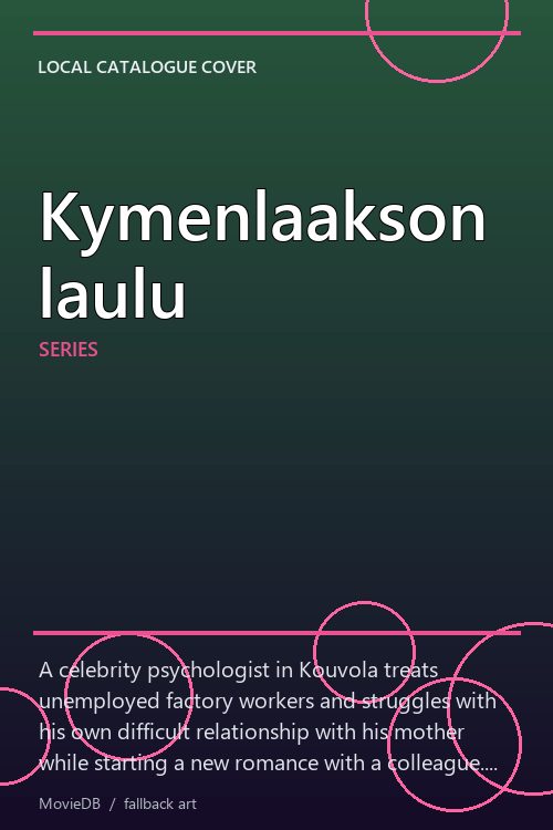Kymenlaakson laulu poster