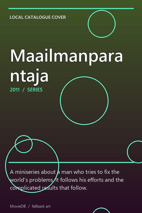 Maailmanparantaja poster
