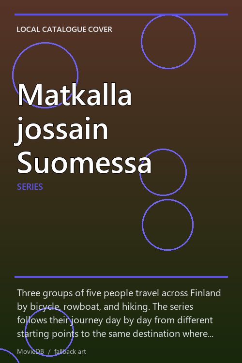 Matkalla jossain Suomessa poster