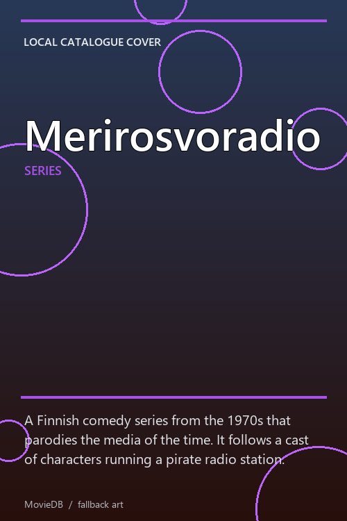 Merirosvoradio poster