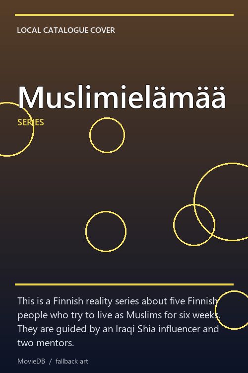 Muslimielämää poster