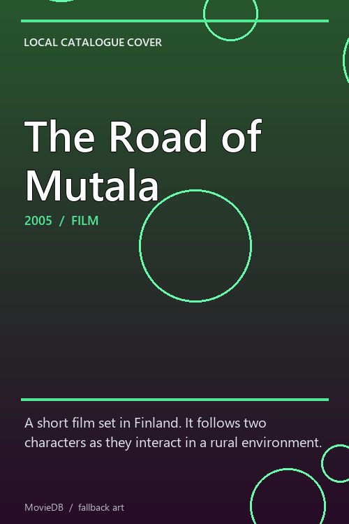 The Road of Mutala poster