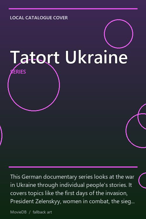 Tatort Ukraine poster