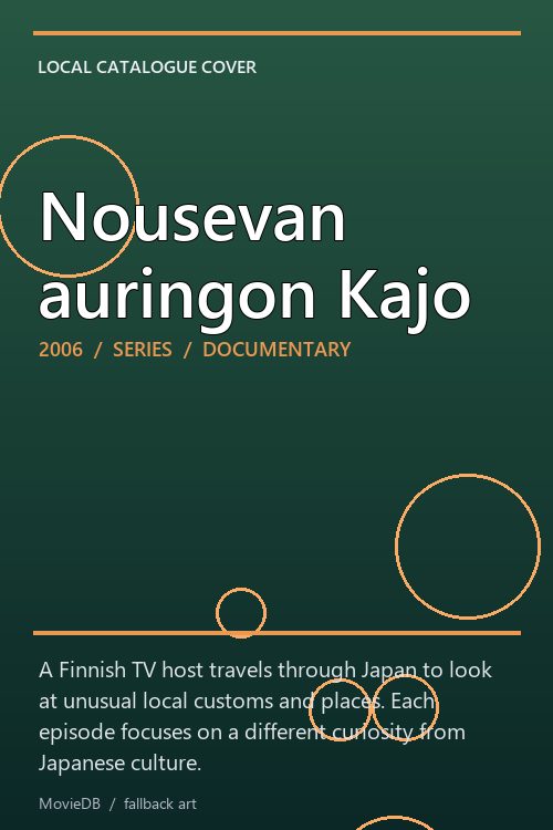 Nousevan auringon Kajo poster