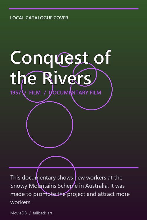 Conquest of the Rivers poster