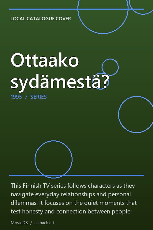 Ottaako sydämestä? poster