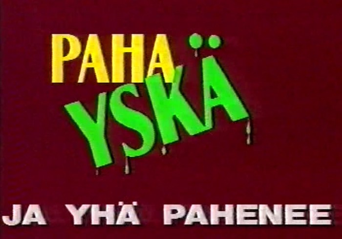 Paha yskä - ja yhä pahenee poster
