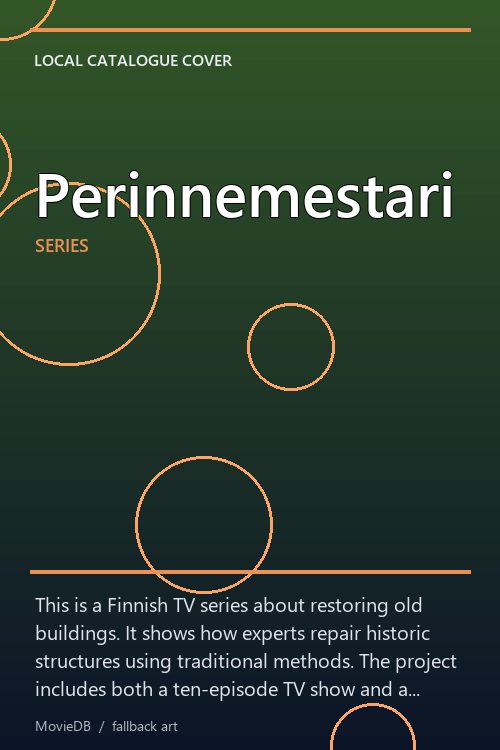 Perinnemestari poster