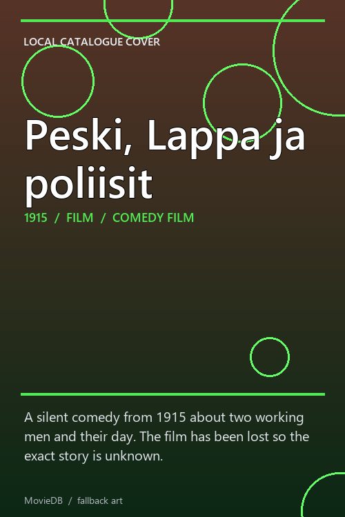 Peski, Lappa ja poliisit poster