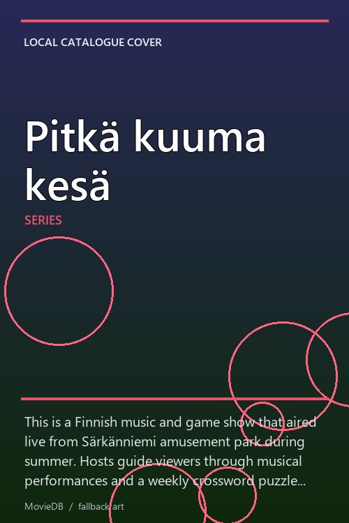 Pitkä kuuma kesä poster