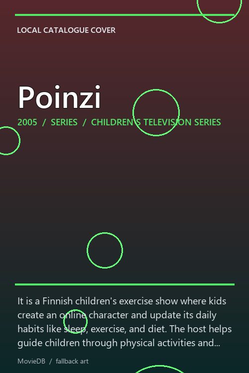 Poinzi poster