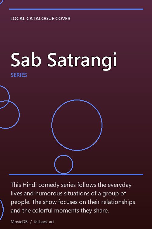 Sab Satrangi poster