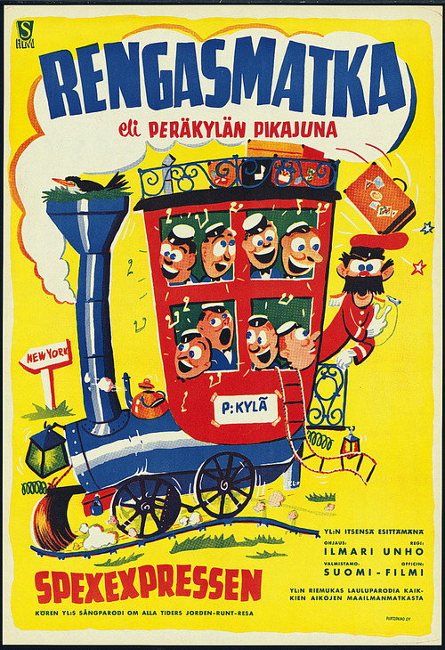 Rengasmatka eli Peräkylän pikajuna poster