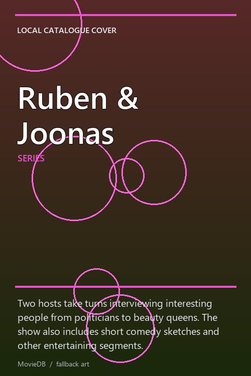 Ruben & Joonas poster