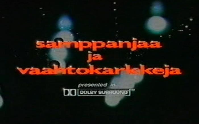 Samppanjaa ja vaahtokarkkeja poster