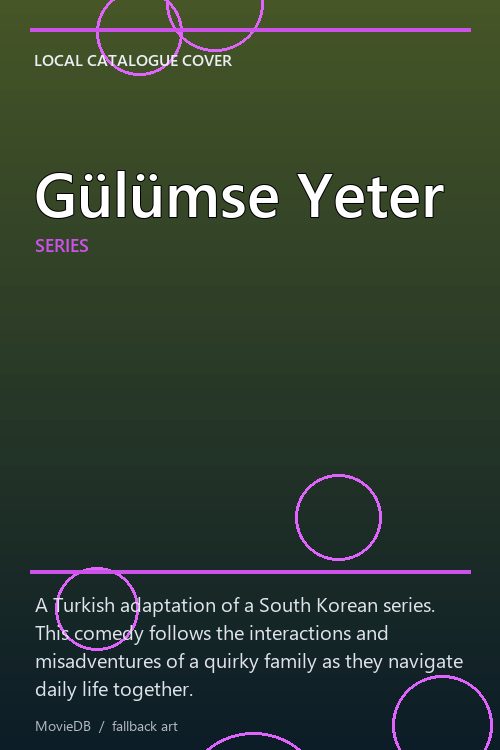 Gülümse Yeter poster